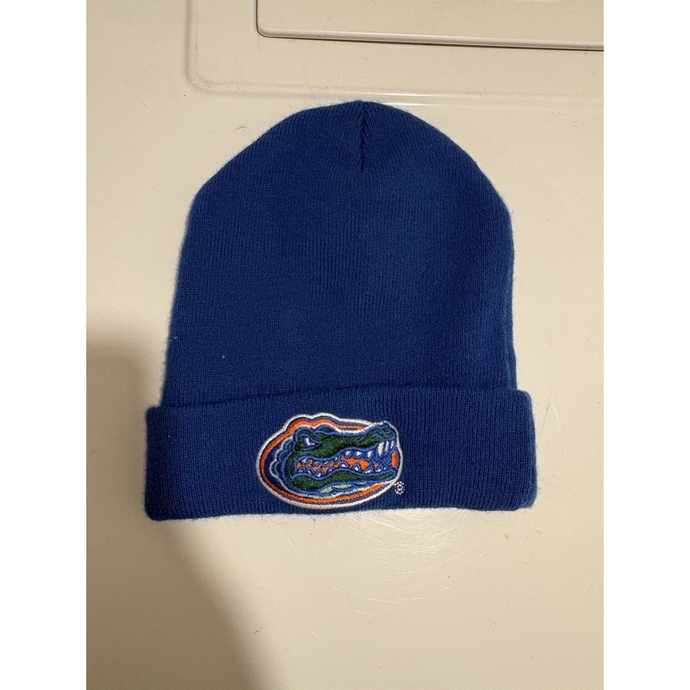 Florida Gators Knit Beanie Hat Blue Blue Starter Winter Beanie NCAA Football